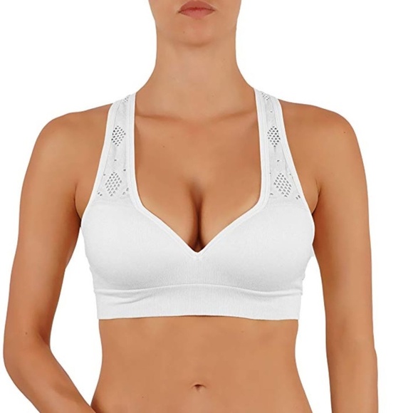 Other - Push Up Bra Women's Yoga Crop Top Sports